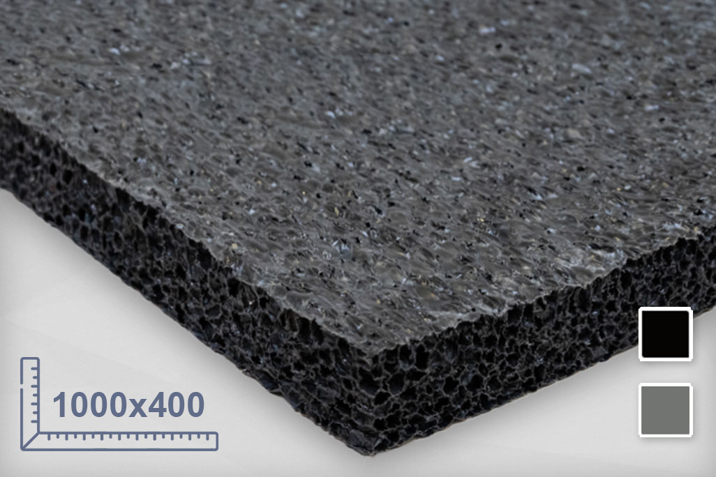 Weather- and UV-resistant acoustic panels
